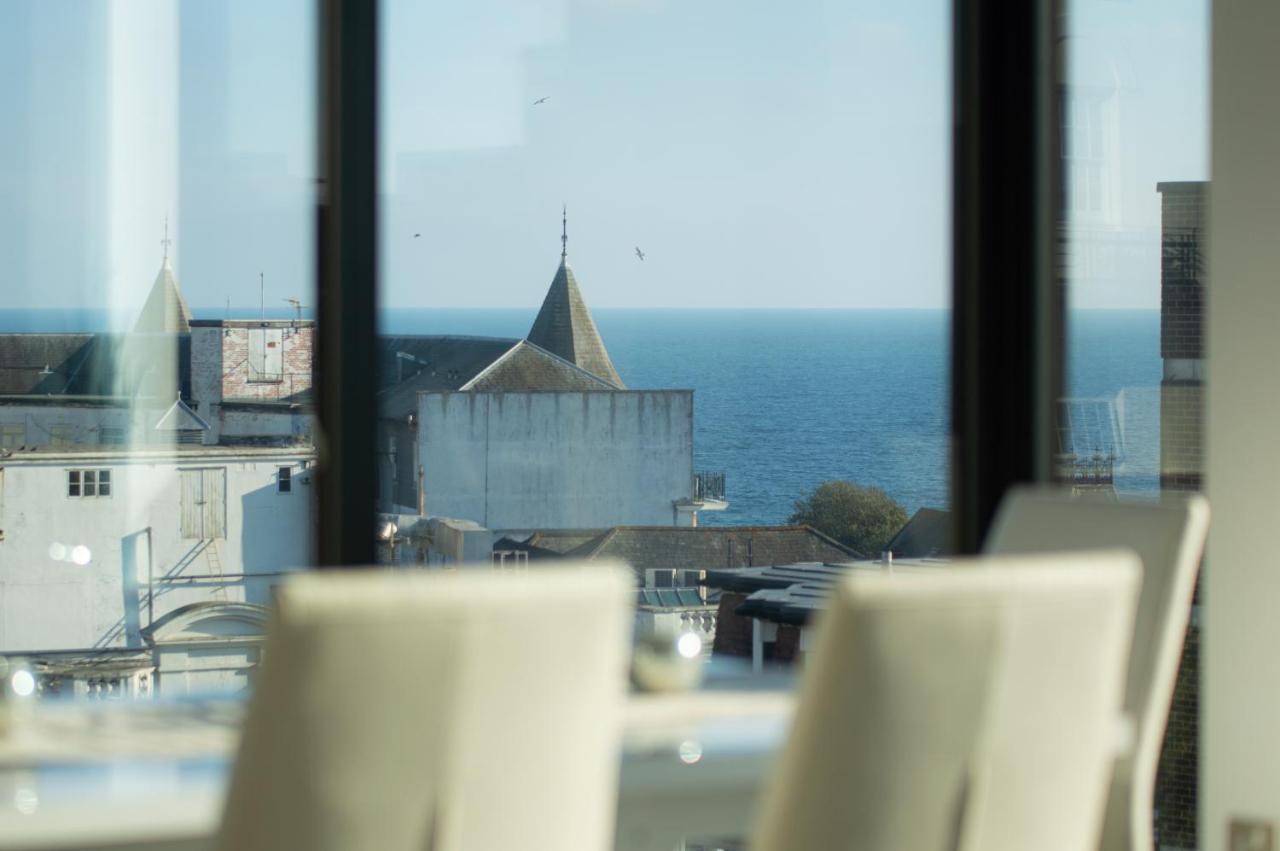 * Panoramic Penthouse With Sea & City Views Bournemouth Exteriör bild